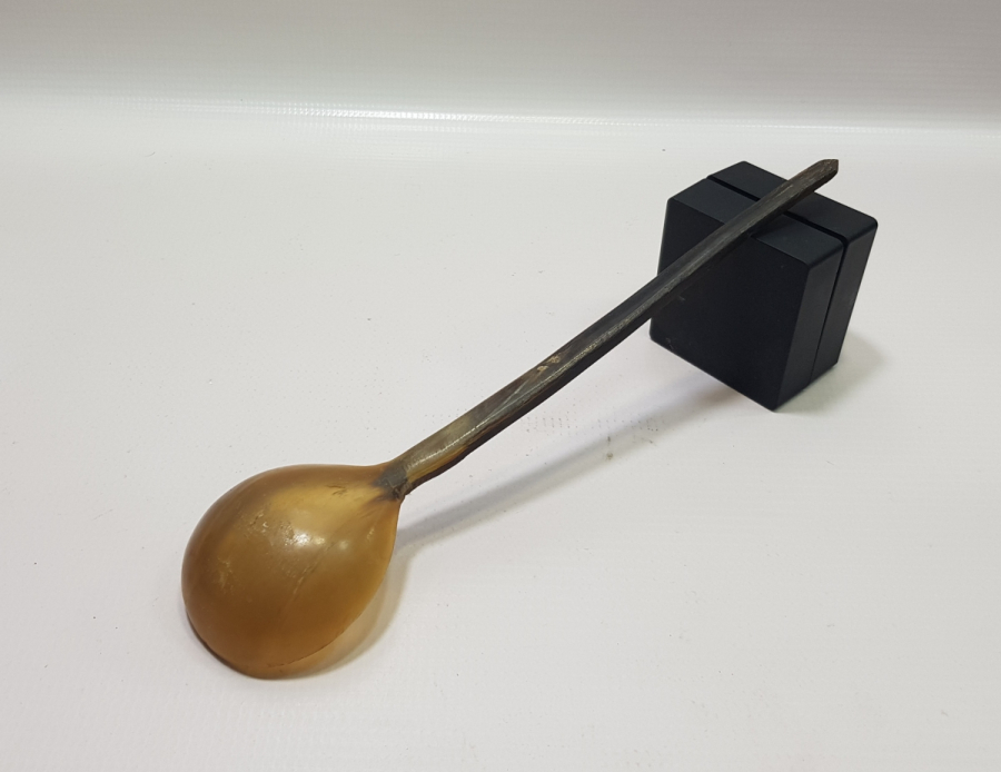 OSMANLI DÖNEMİ BOYNUZDAN MAMUL TEKKE İŞİ HOŞAF KAŞIĞI