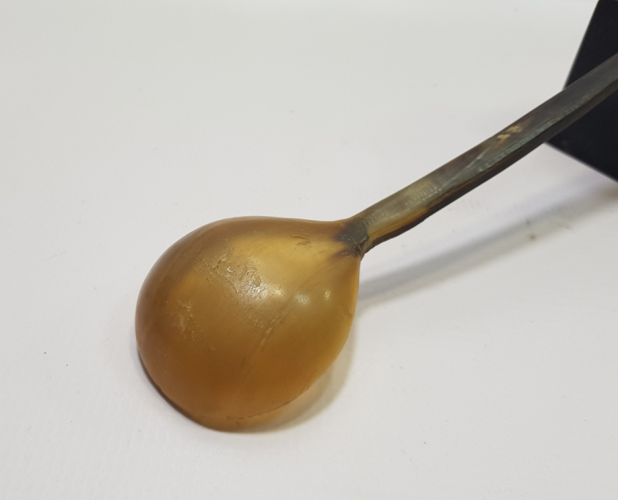 OSMANLI DÖNEMİ BOYNUZDAN MAMUL TEKKE İŞİ HOŞAF KAŞIĞI