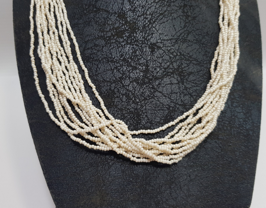 OSMANLI DÖNEMİ İNCİ FORMLU OPAL GERDANLIK