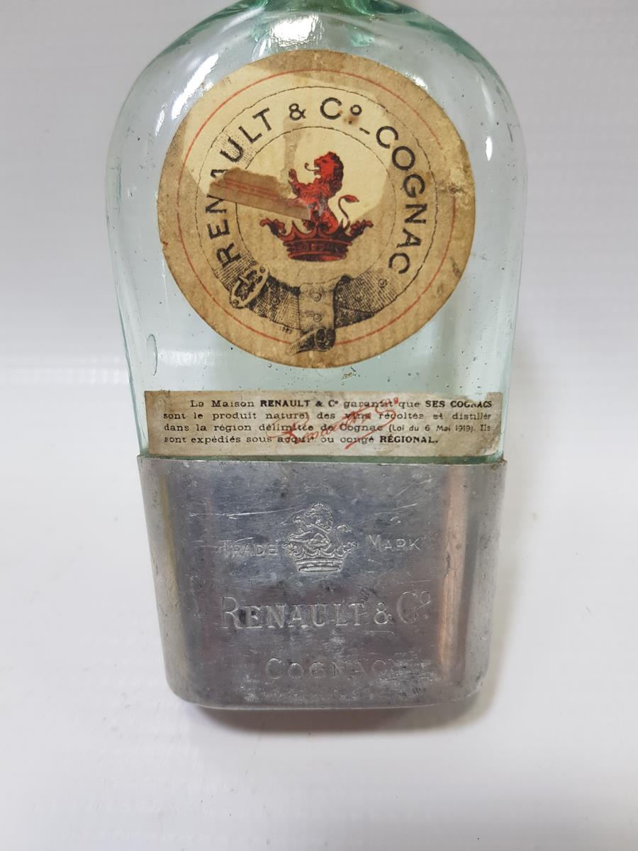 ANTİKA RENAULT KONYAK ŞİŞESİ