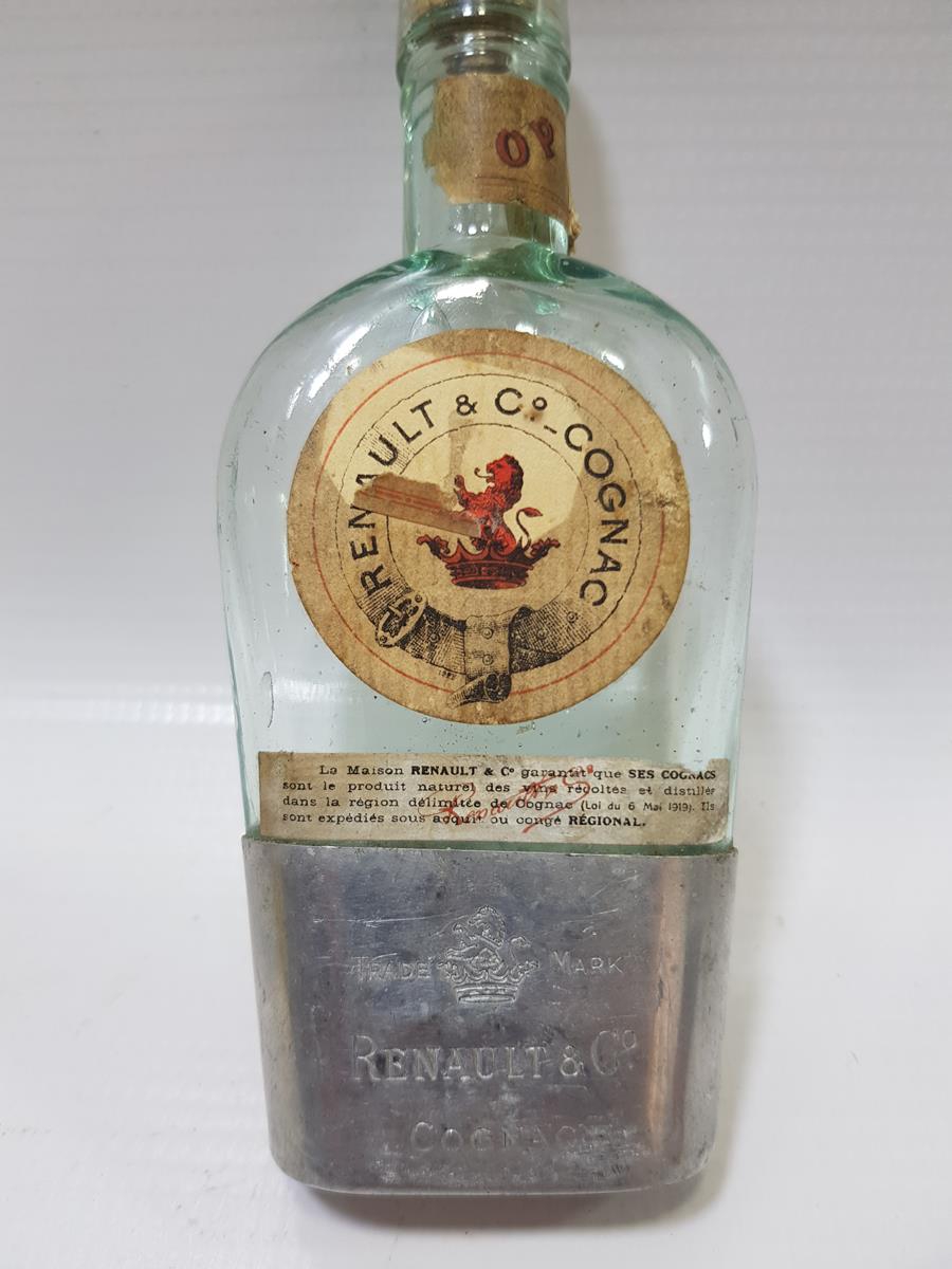 ANTİKA RENAULT KONYAK ŞİŞESİ