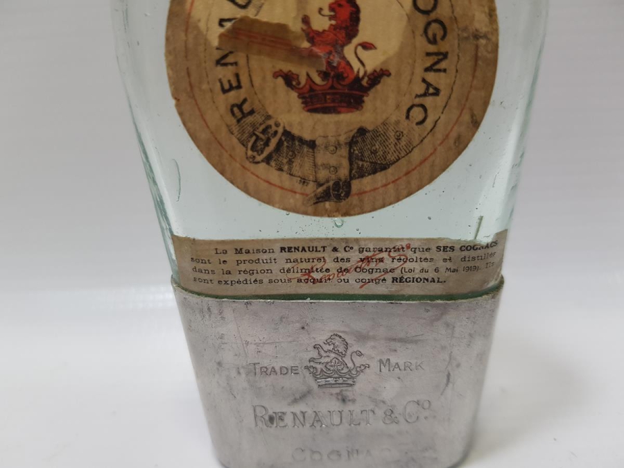 ANTİKA RENAULT KONYAK ŞİŞESİ
