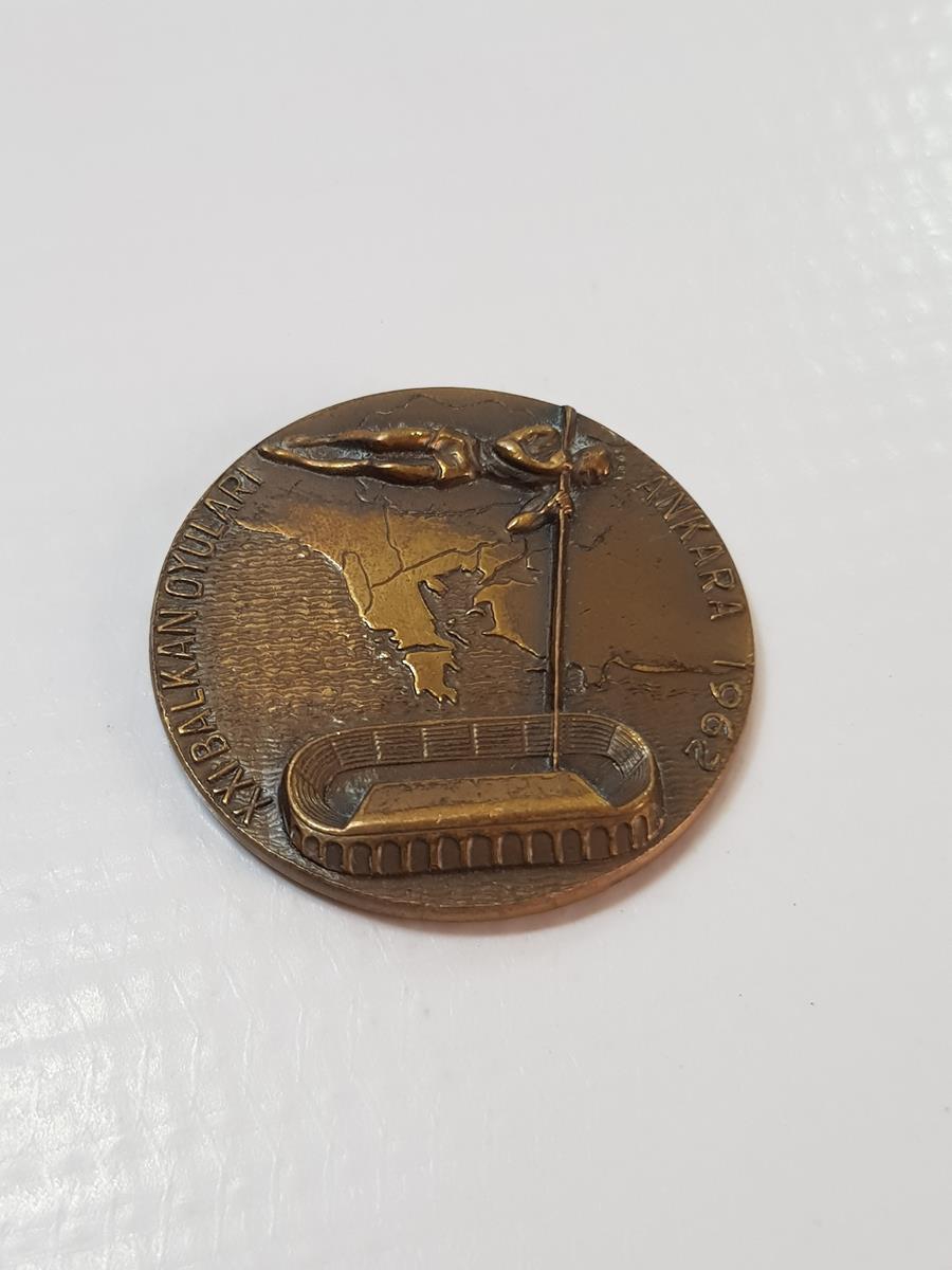 ANKARA 1962 BALKAN OYUNLARI BRONZ MADALYA