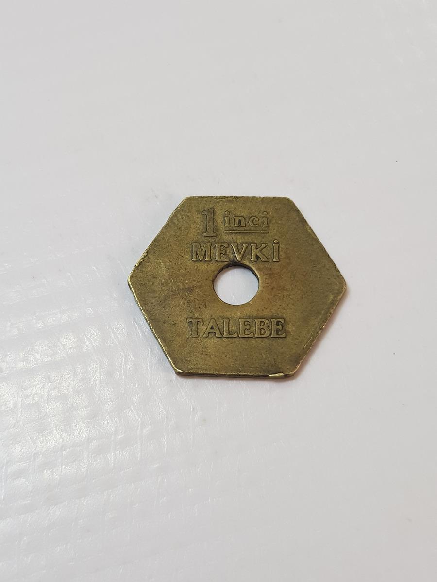 İETT UMUM MÜDÜRLÜĞÜ 1. MEVKİ TALEBE JETONU