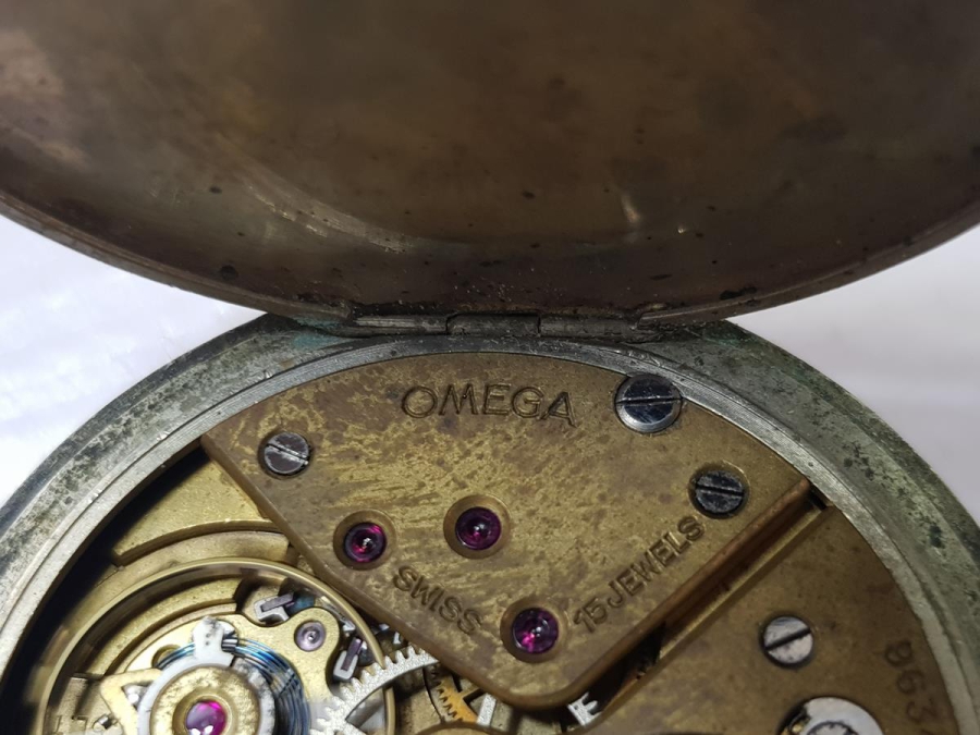 ANTİKA OMEGA CEP SAATİ