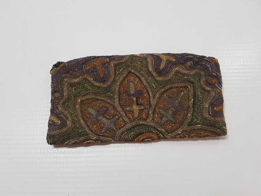 OSMANLI DÖNEMİ SUZENİ İŞLEMELİ PAPAZ CÜZDANI