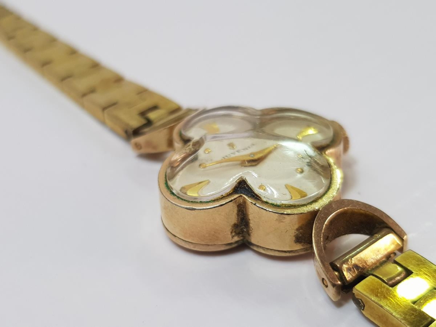 ANTİKA ALTIN KAPLAMA KOL SAATİ