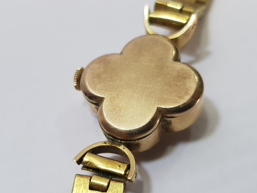 ANTİKA ALTIN KAPLAMA KOL SAATİ