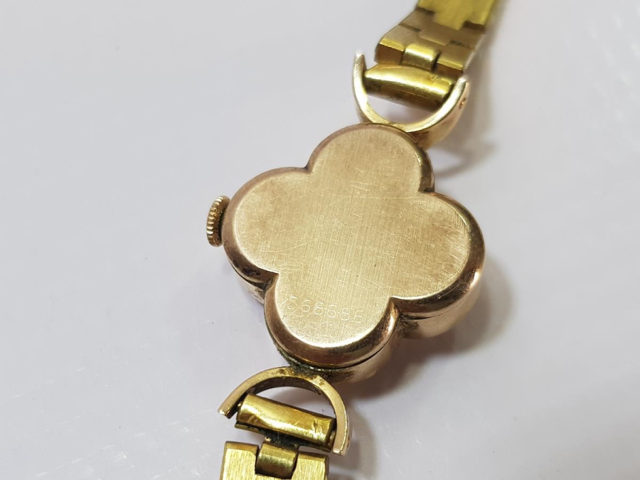 ANTİKA ALTIN KAPLAMA KOL SAATİ