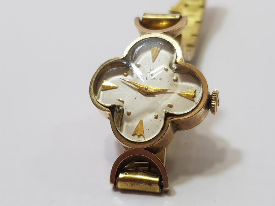 ANTİKA ALTIN KAPLAMA KOL SAATİ