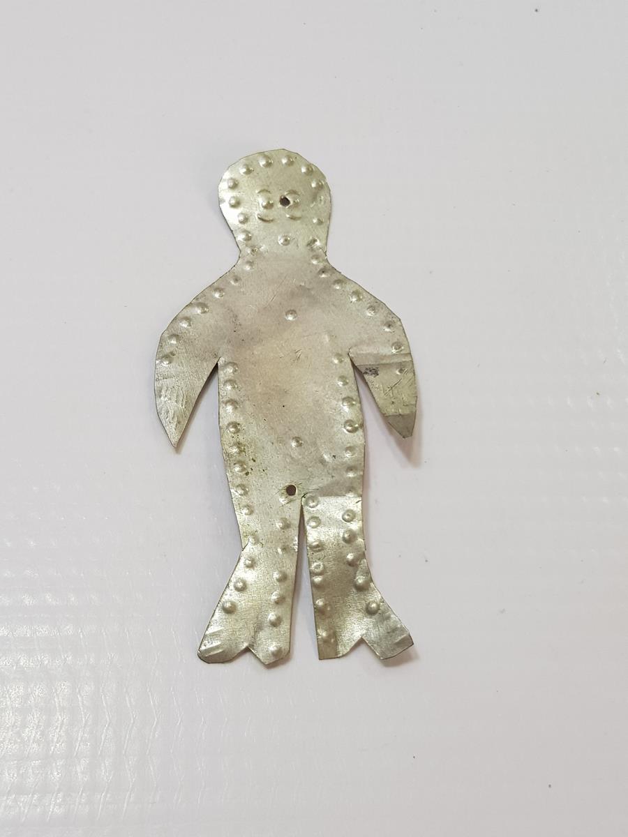 OSMANLI DÖNEMİ RUM İŞİ İNSAN FORMLU İKONA ADAKLIĞI