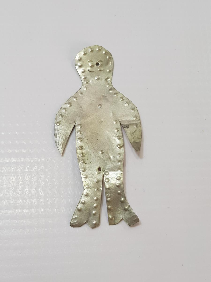 OSMANLI DÖNEMİ RUM İŞİ İNSAN FORMLU İKONA ADAKLIĞI