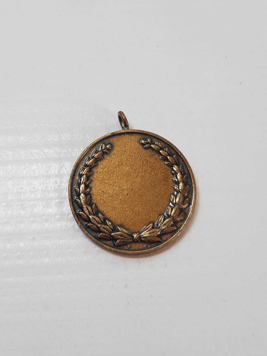 ÜZERİ MİNE İŞÇİLİKLİ ÇİL KONDİSYONDA BRONZ KIZILAY KAN BAĞIŞÇISI MADALYASI