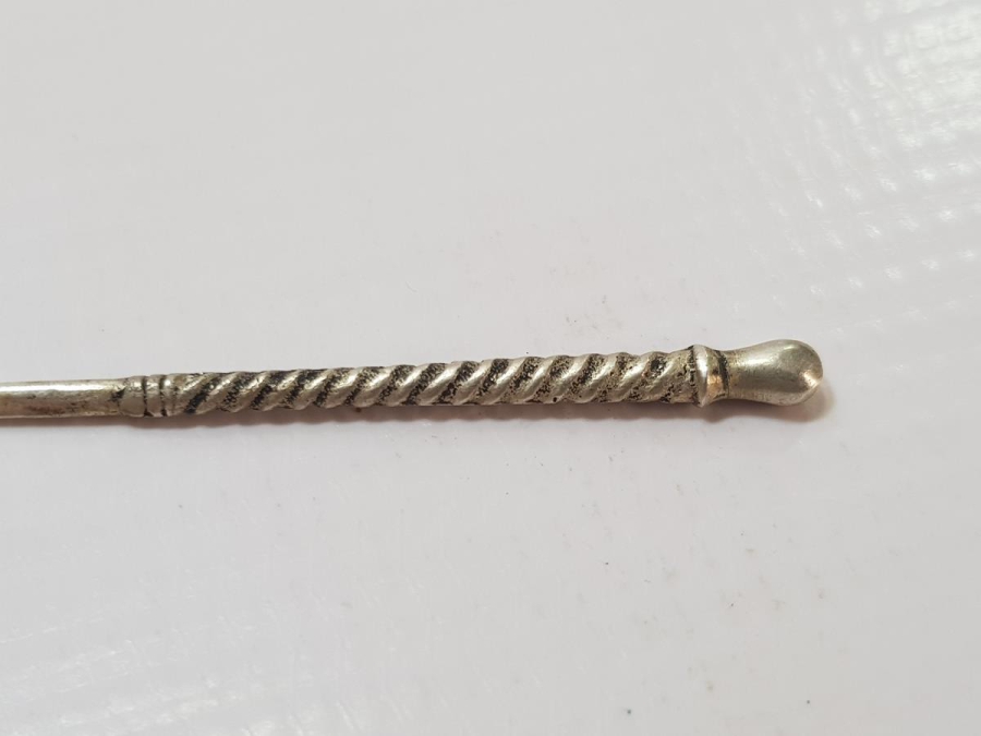 OSMANLI DÖNEMİ ÇOK NADİR GÜMÜŞ SAÇ İĞNESİ