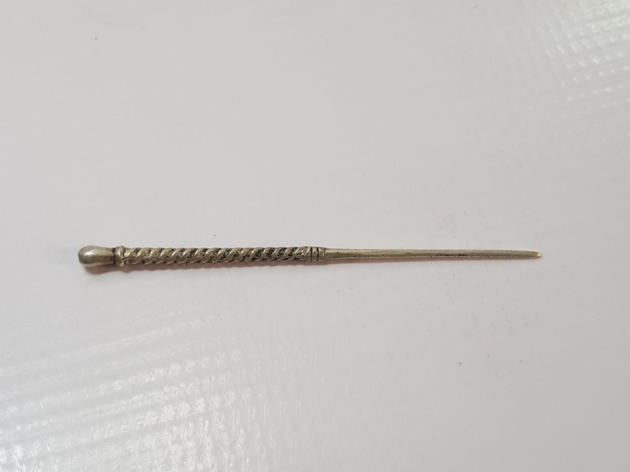 OSMANLI DÖNEMİ ÇOK NADİR GÜMÜŞ SAÇ İĞNESİ