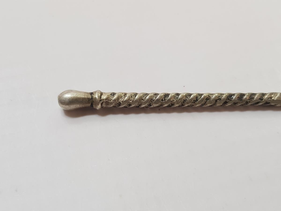 OSMANLI DÖNEMİ ÇOK NADİR GÜMÜŞ SAÇ İĞNESİ