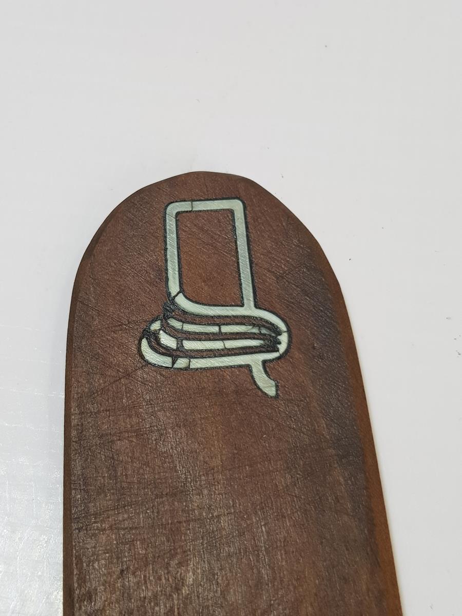 OSMANLI DÖNEMİ MEVLEVİ SİKKELİ VE OSMANLICA YAZILI MAKTA