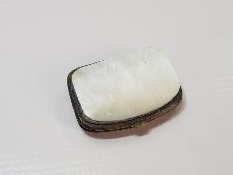 ANTİKA SEDEF BOZUK PARA CÜZDANI