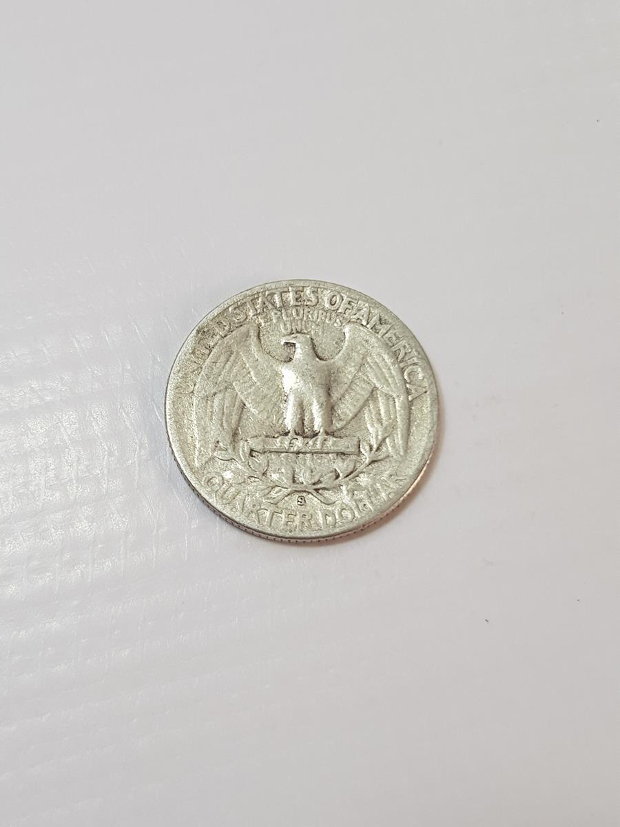 1948 TARİHLİ GÜMÜŞ ÇEYREK DOLAR