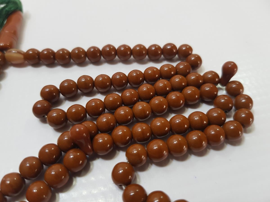 OSMANLI DÖNEMİ BEYKOZ CAM TESPİH