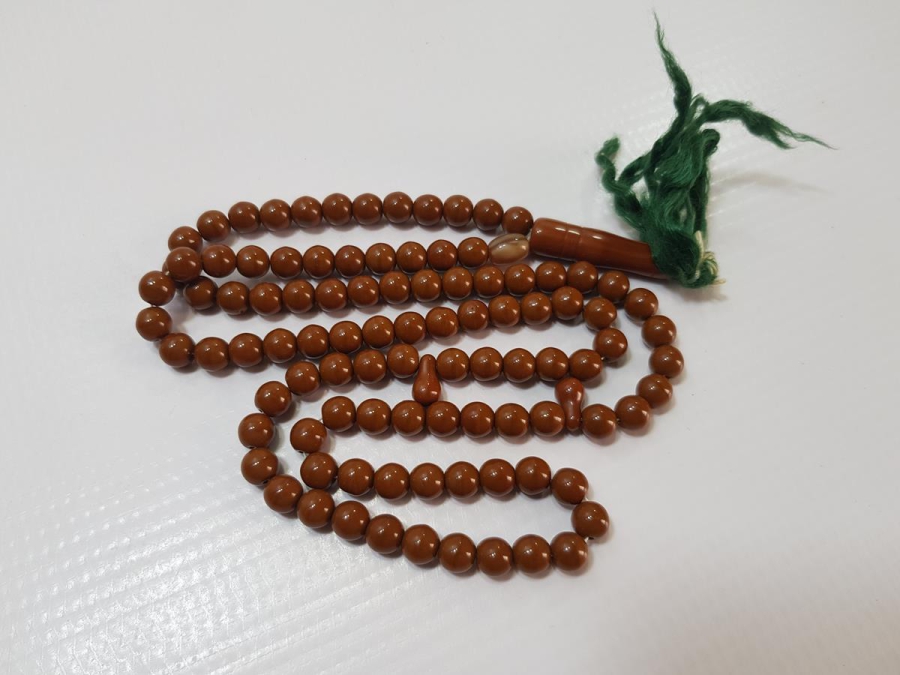 OSMANLI DÖNEMİ BEYKOZ CAM TESPİH