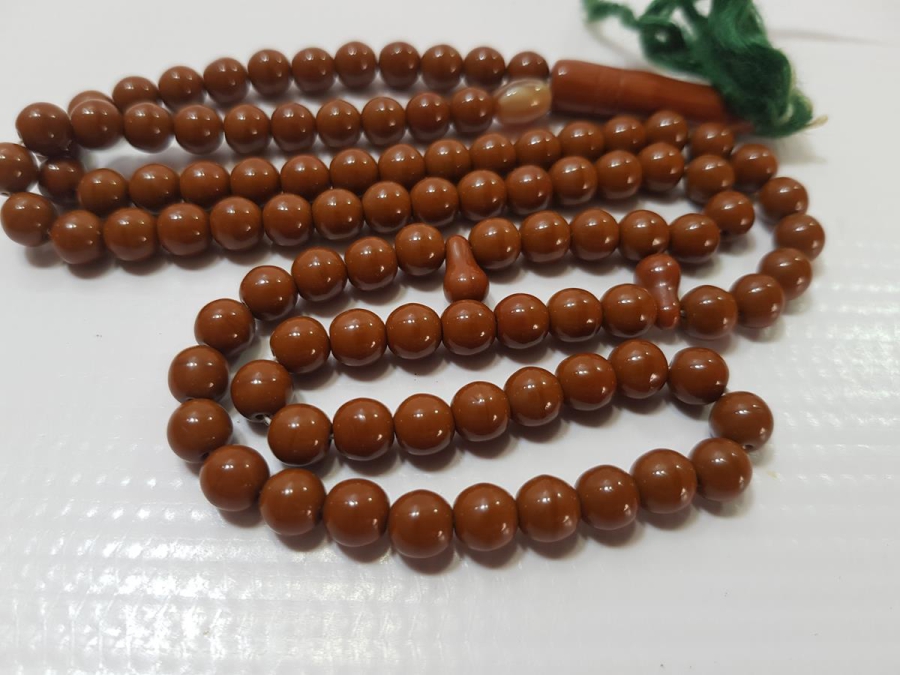 OSMANLI DÖNEMİ BEYKOZ CAM TESPİH