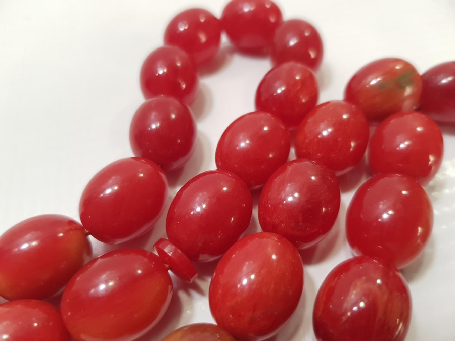 BOVLİNG TOPUNDAN YAPILMIŞ KATALİN TESPİH