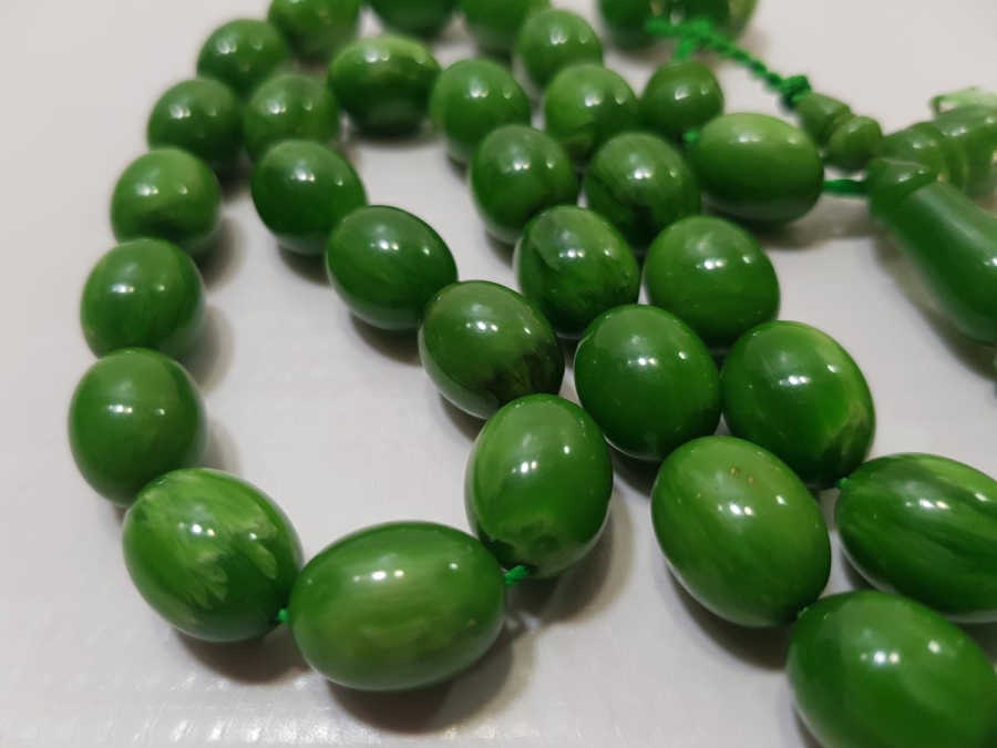 BOVLİNG TOPUNDAN YAPILMIŞ KATALİN TESPİH