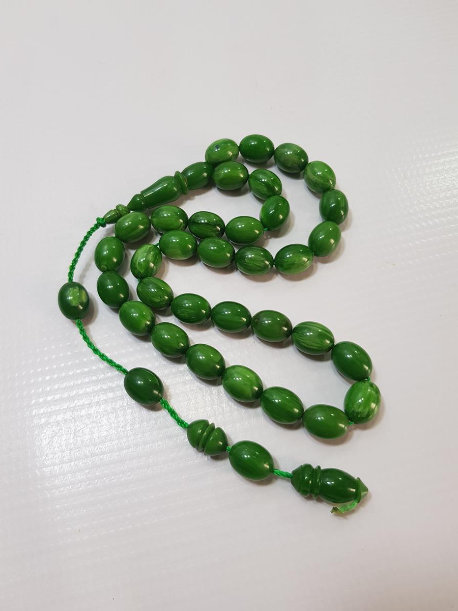 BOVLİNG TOPUNDAN YAPILMIŞ KATALİN TESPİH