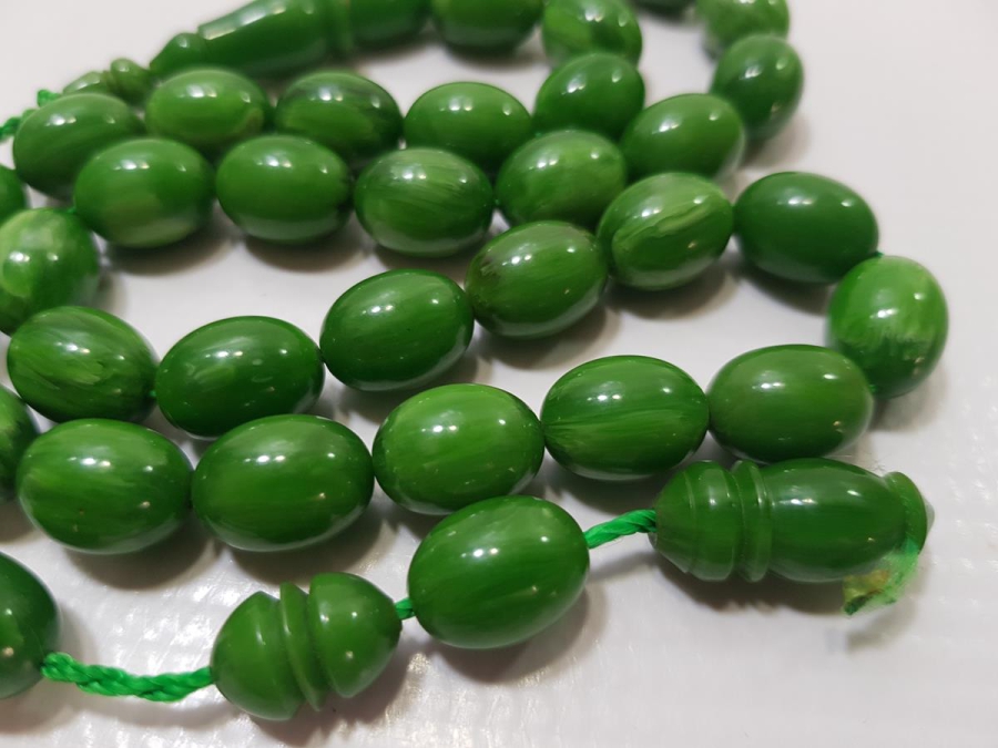 BOVLİNG TOPUNDAN YAPILMIŞ KATALİN TESPİH