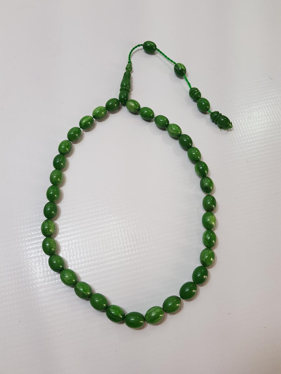 BOVLİNG TOPUNDAN YAPILMIŞ KATALİN TESPİH