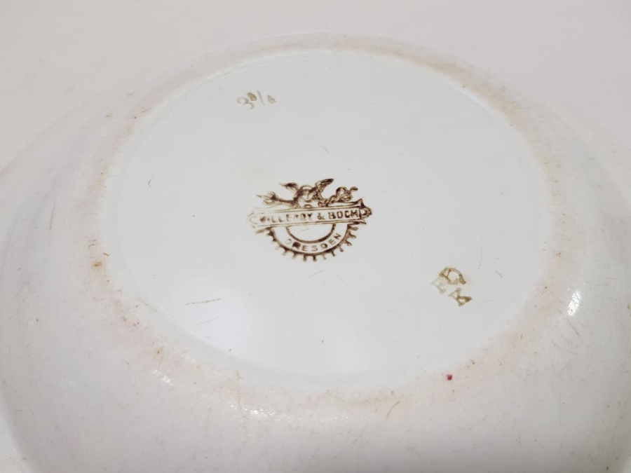 OSMANLICA AFİYET OLSUN EFENDİM YAZILI PORSELEN TABAK