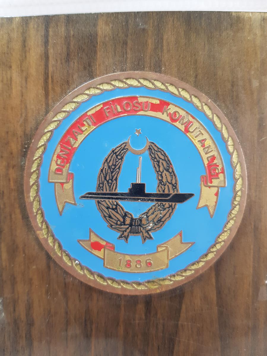 DENİZALTI FİLOSU KOMUTANLIĞI PLAKET