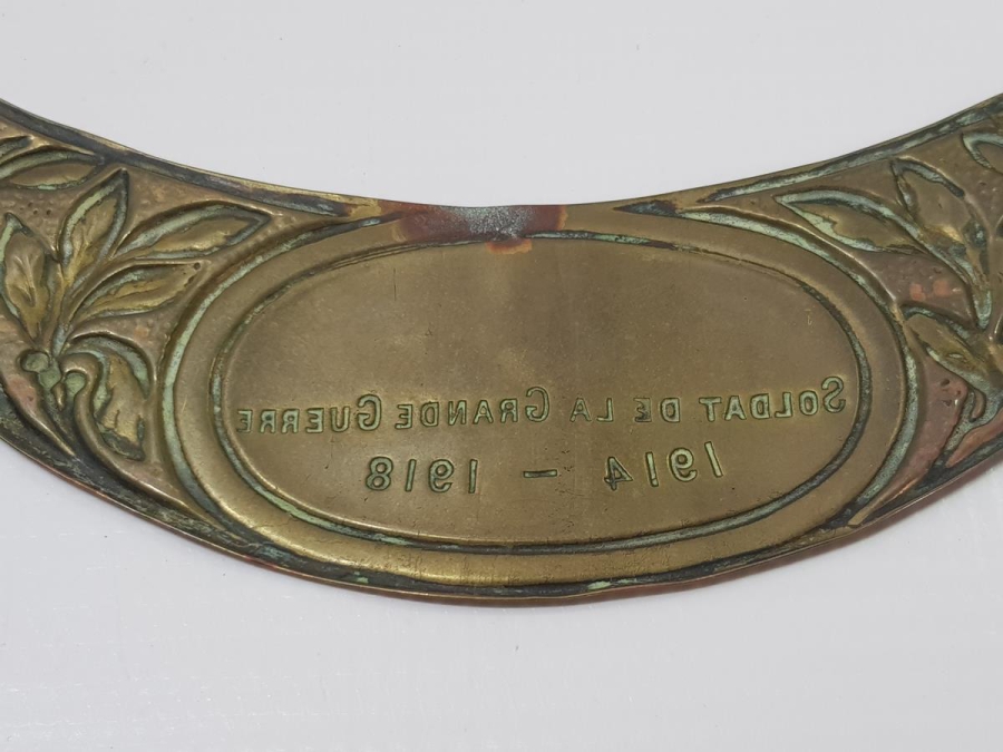 1. DÜNYA SAVAŞI FRANSIZ SUBAY GORGETİ