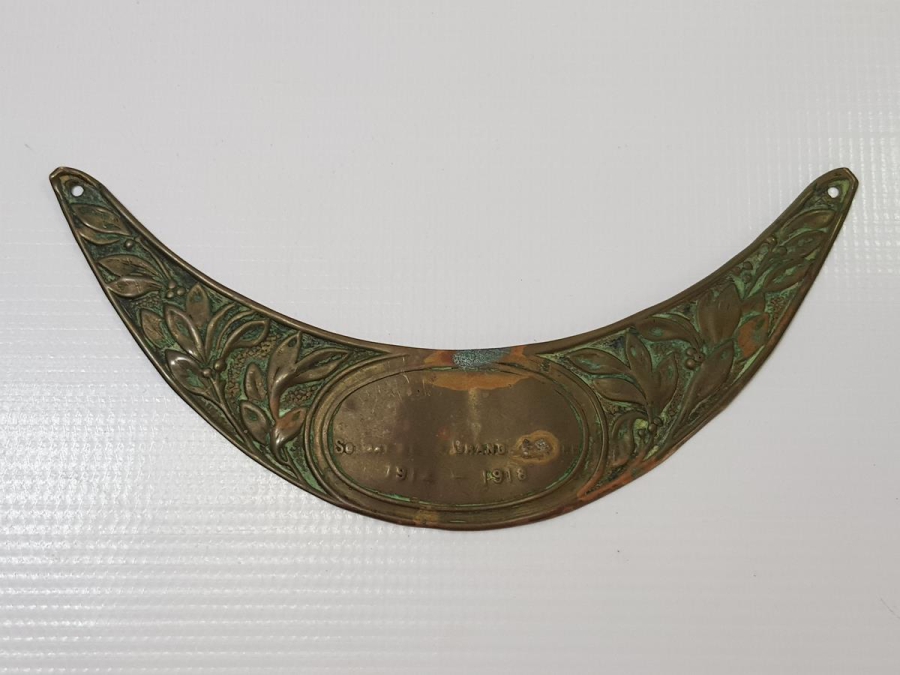 1. DÜNYA SAVAŞI FRANSIZ SUBAY GORGETİ