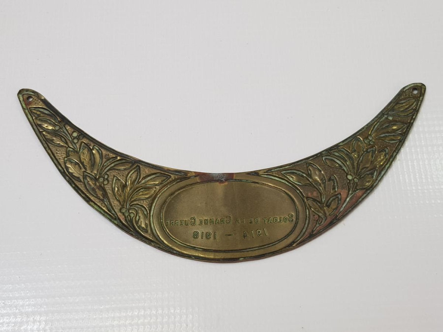 1. DÜNYA SAVAŞI FRANSIZ SUBAY GORGETİ