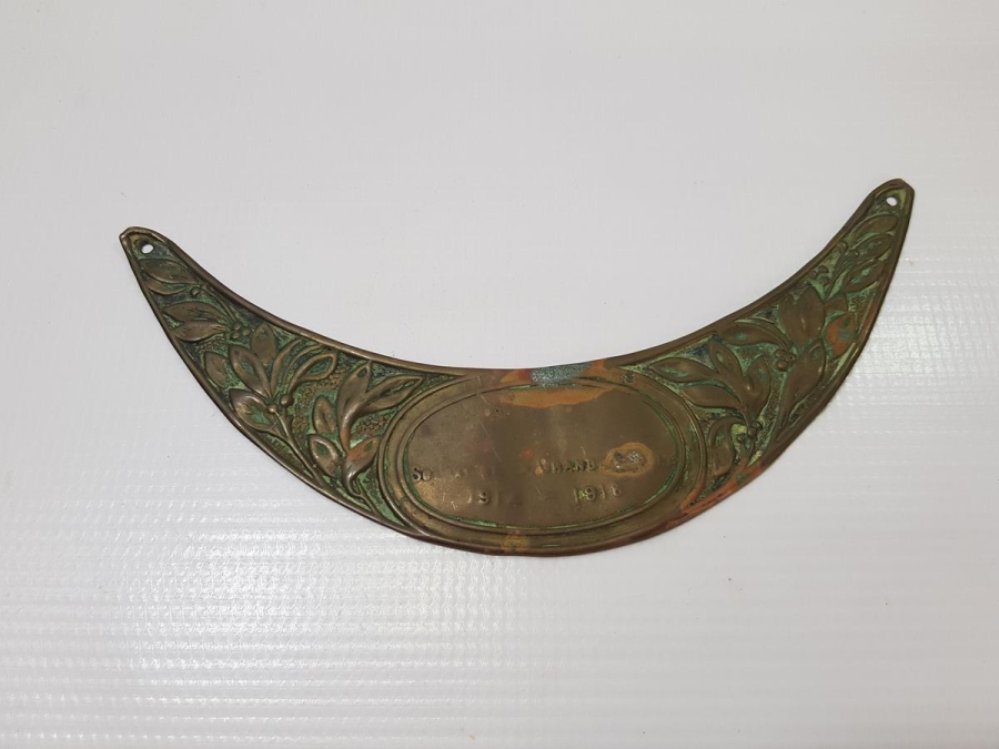 1. DÜNYA SAVAŞI FRANSIZ SUBAY GORGETİ