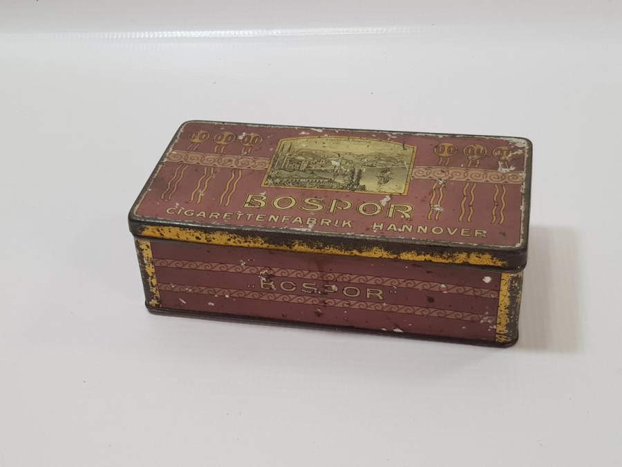 OSMANLI DÖNEMİ ÇOK NADİR BOSPHOR SİGARA KUTUSU