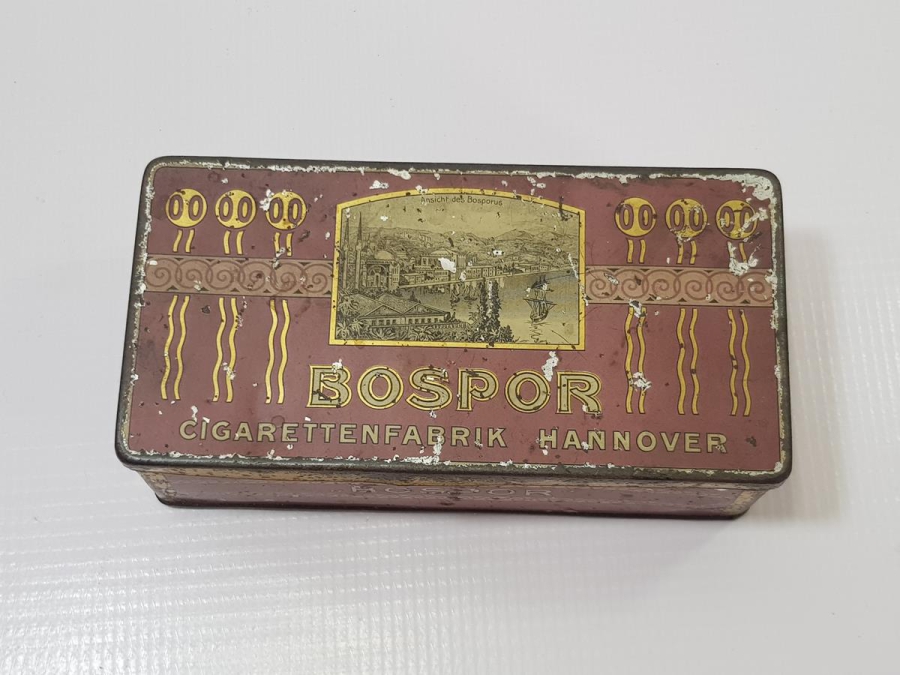 OSMANLI DÖNEMİ ÇOK NADİR BOSPHOR SİGARA KUTUSU