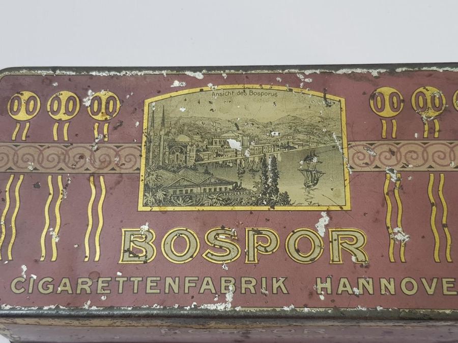 OSMANLI DÖNEMİ ÇOK NADİR BOSPHOR SİGARA KUTUSU