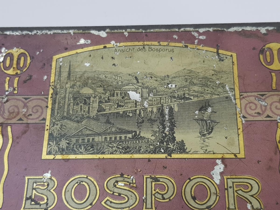 OSMANLI DÖNEMİ ÇOK NADİR BOSPHOR SİGARA KUTUSU