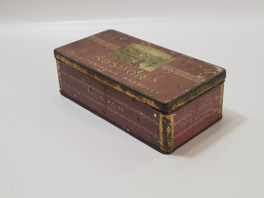 OSMANLI DÖNEMİ ÇOK NADİR BOSPHOR SİGARA KUTUSU