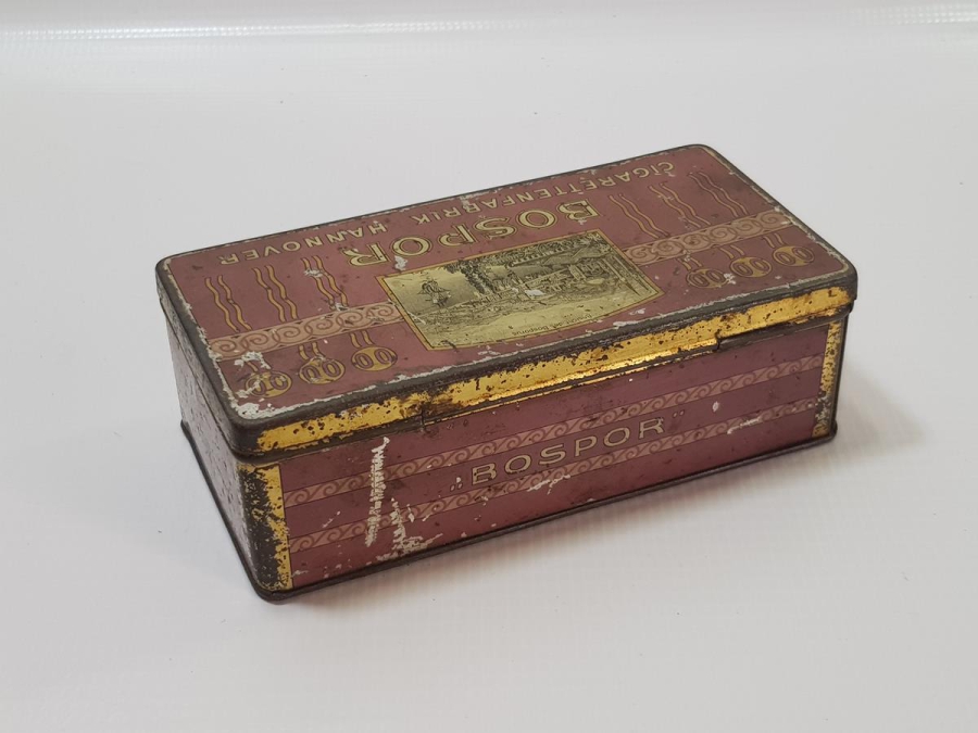 OSMANLI DÖNEMİ ÇOK NADİR BOSPHOR SİGARA KUTUSU