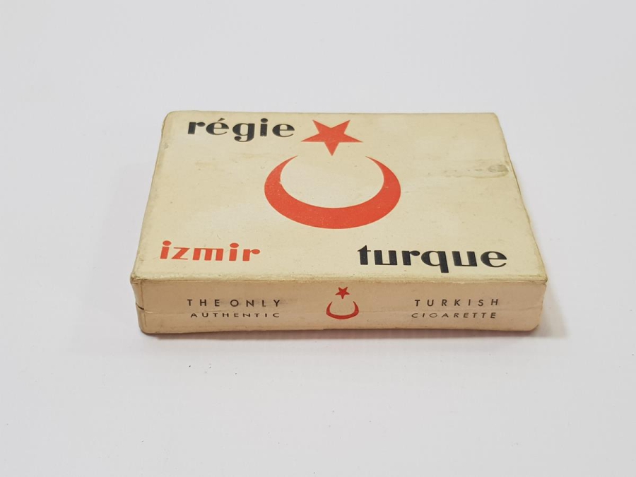CUMHURİYET İLK DÖNEM ÇOK NADİR İZMİR SİGARA KUTUSU