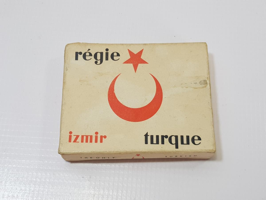 CUMHURİYET İLK DÖNEM ÇOK NADİR İZMİR SİGARA KUTUSU
