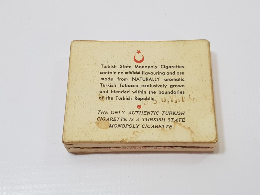 CUMHURİYET İLK DÖNEM ÇOK NADİR İZMİR SİGARA KUTUSU