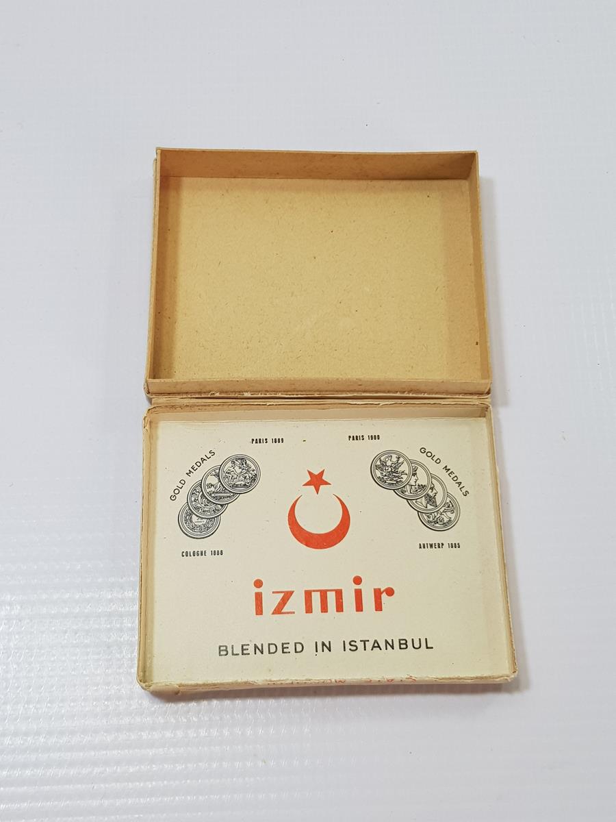 CUMHURİYET İLK DÖNEM ÇOK NADİR İZMİR SİGARA KUTUSU
