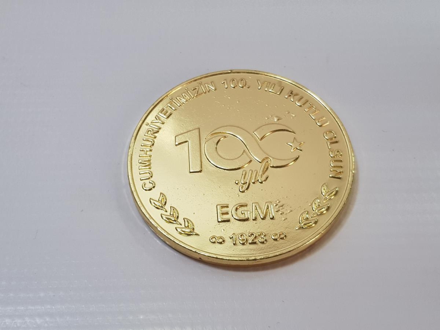 GÖÇMEN KAÇAKÇILIĞIYLA MÜCADELE VE HUDUT KAPILARI DAİRE BAŞKANLIĞI ÇOK NADİR MADALYON