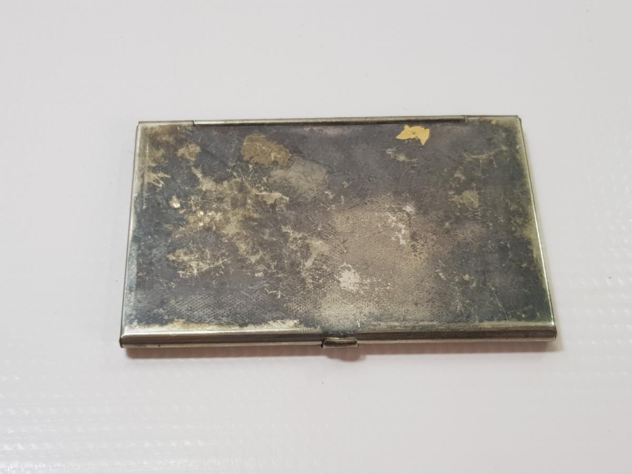 GÜMÜŞ KAPLAMA PAMUKBANK KARTVİZİTLİK