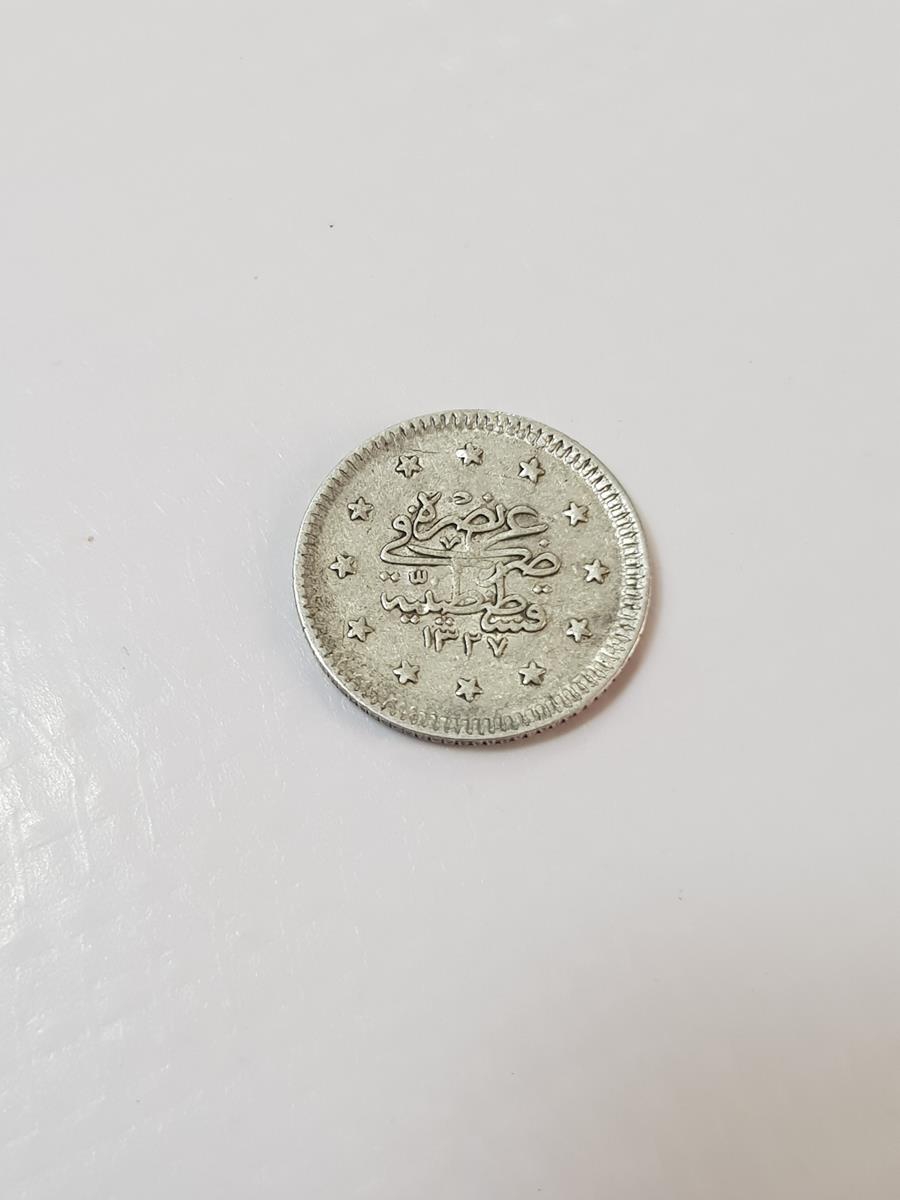 SULTAN MEHMED REŞAD DÖNEMİ GÜMÜŞ 1 KURUŞ